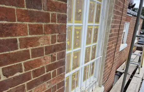Window Spraying Preparation