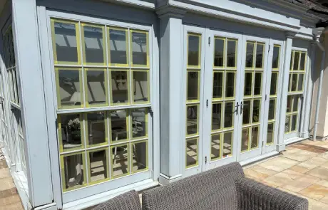 Window Spraying Preparation